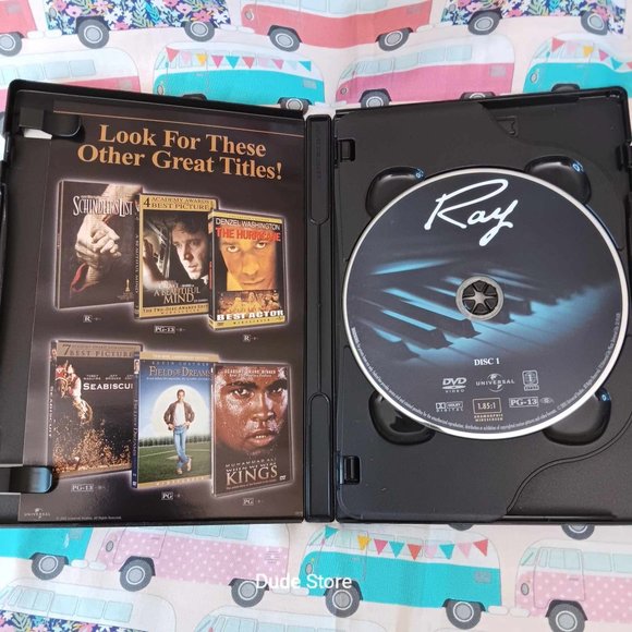 Ray - Extended Widescreen Edition - 2-Disc DVD Set - Jamie Foxx - 2005 - Picture 2 of 4